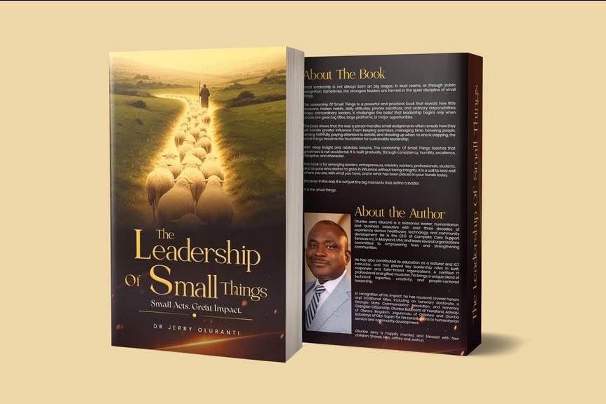 Book cover: The Leadership of Small Things